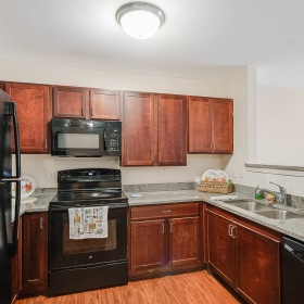 Kitchen with Plenty of Storage